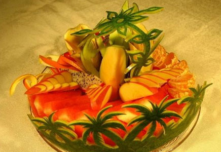 常见好看的水果拼盘图片,只是图片哦