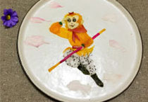 儿童水果拼盘图片及做法,与孩子一