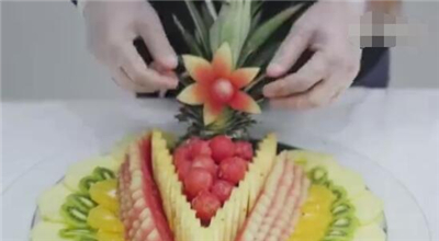 花式水果拼盘做法步骤 制作花式水果拼盘(图文