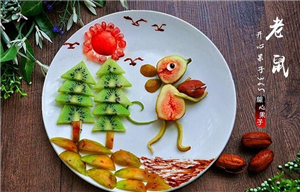 6.1儿童节创意水果拼盘 动物水果拼盘步骤(图解