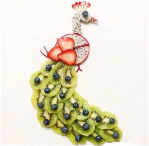 国外创意水果拼盘图片,让大人和孩子爱上水果