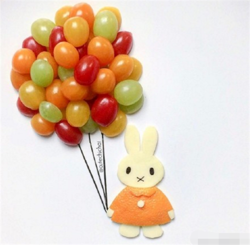 国外创意水果拼盘图片,让大人和孩子爱上水果