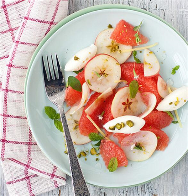 两个人的水果拼盘晚餐,人少也要精致的吃水果拼盘