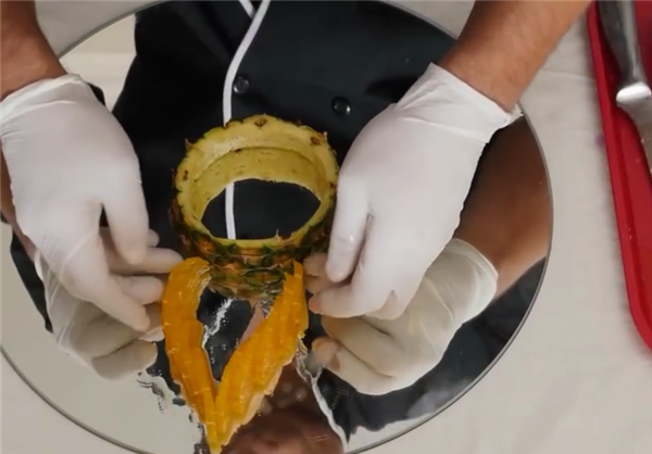 三种水果制作创意水果拼盘,家中也可以制作出高端水果拼盘