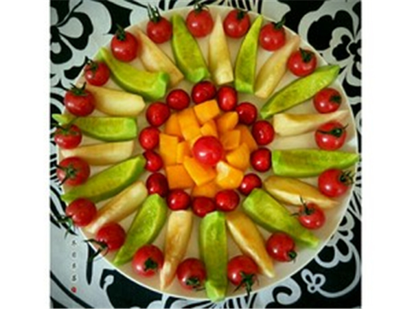 简单又好看的家庭聚会水果拼盘图片 第六种孩子们最喜欢
