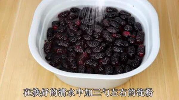 桑葚怎么洗才干净,桑葚怎么洗怎么吃法