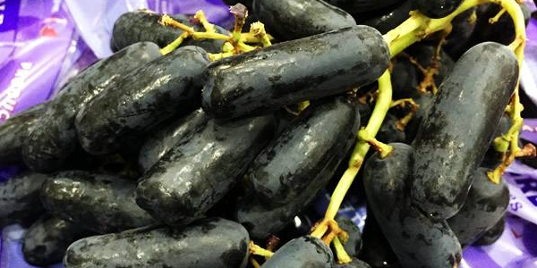 进口金手指黑提上市时间,进口黑提产地在哪里