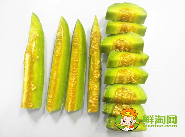 羊角蜜甜瓜里的瓤能吃吗,羊角蜜博洋和普通的区别