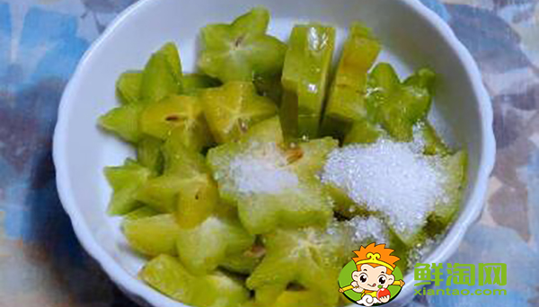 杨桃加盐还是加糖,腌杨桃怎么吃