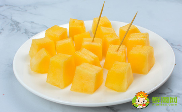 哈密瓜怎么切最方便，哈密瓜怎么切成三角形