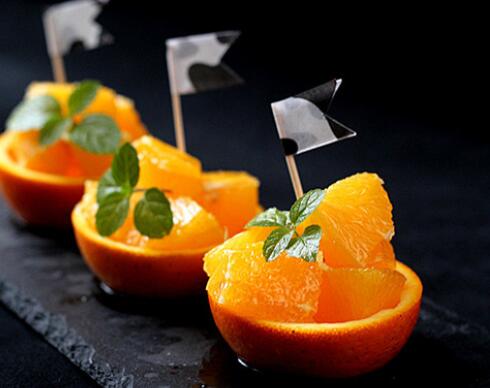 迷你香橙小果盘做法步骤图 唤起对食物的欲望